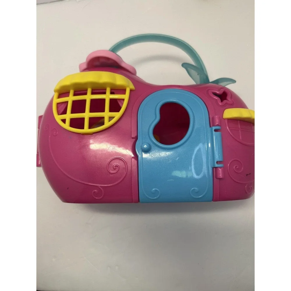 Mattel Toy Shop House Carry Case Playset Pink Blue Yellow Plastic Toy Kids